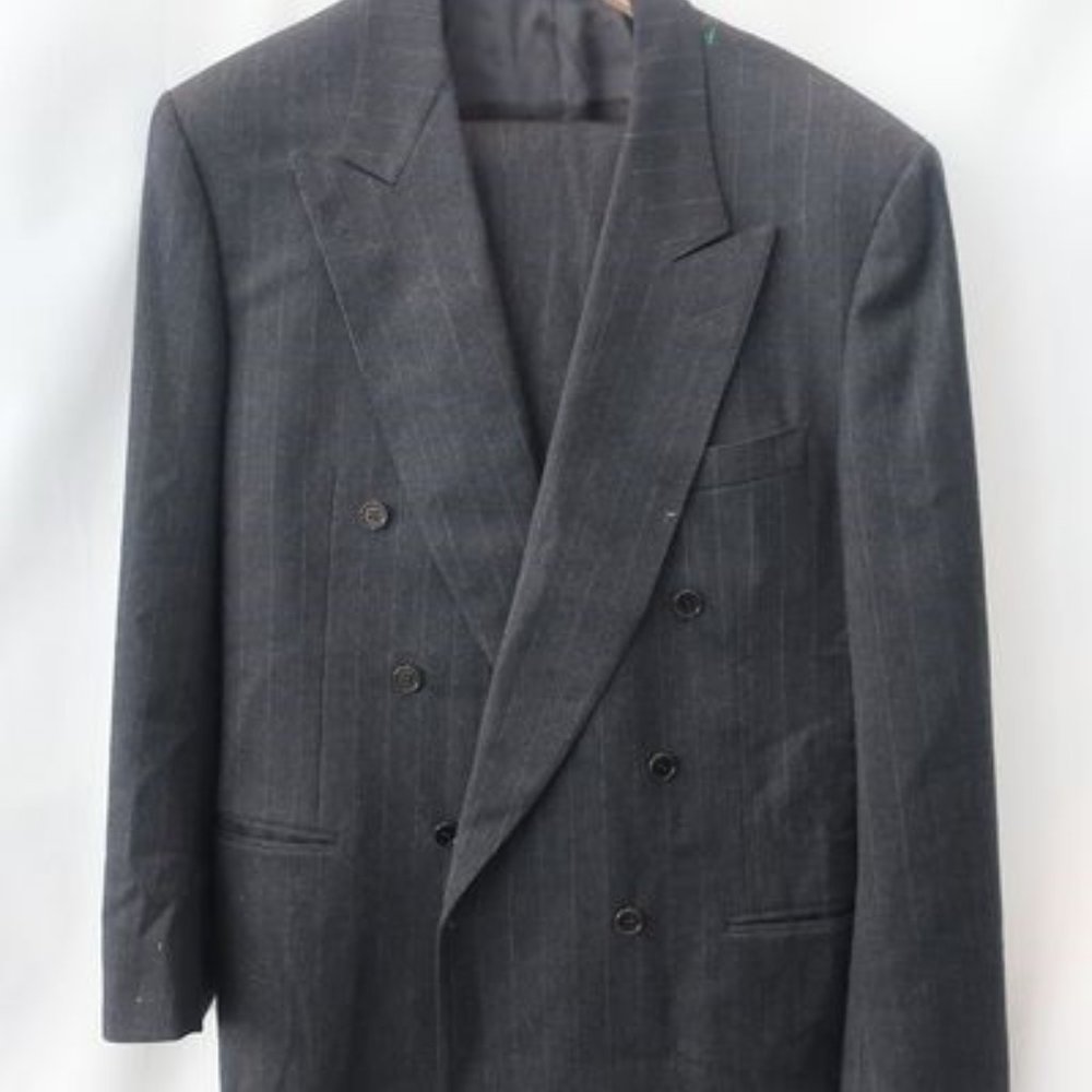 Canali Cashmere 2 Piece Suit Size 52 Made in Italy